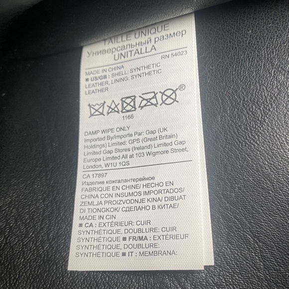 Black Banana Republic Envelope Purse - Picture 6 of 12